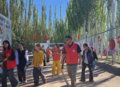 志愿助农保秋收 凝心聚力促振兴 —— 阿克苏市水利局联合开展助农志愿服务活动