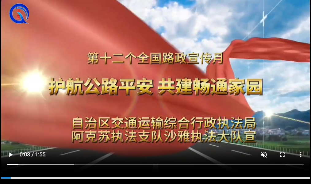 沙雅执法大队开展路政宣传月活动